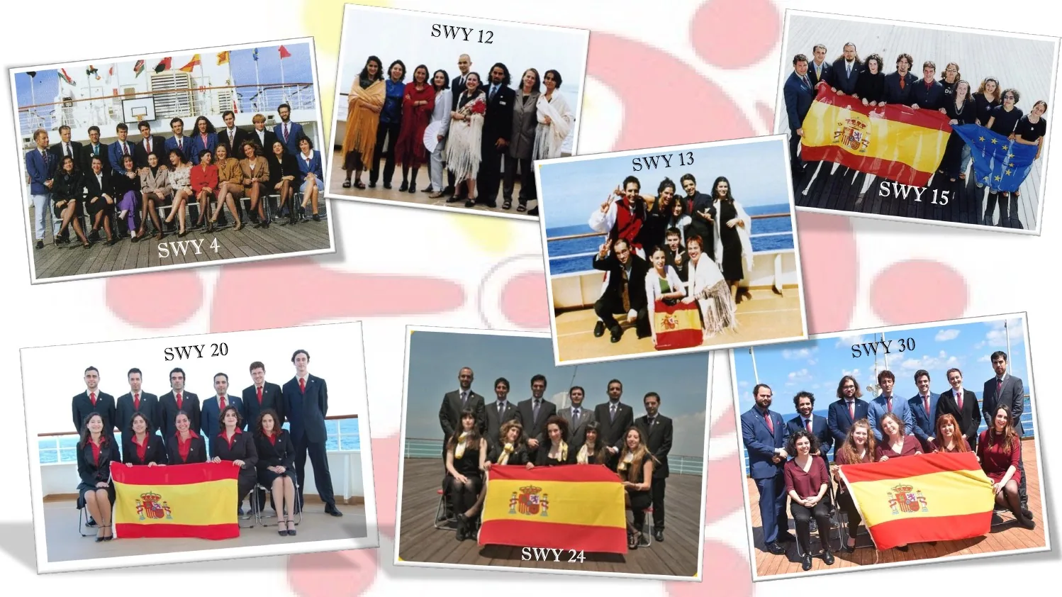 スペイン代表団の集合写真